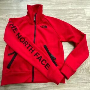 The North Face Red Full-Zip Jacket